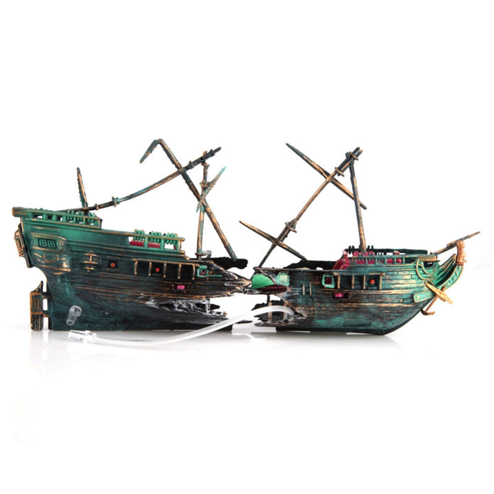 Large Shipwreck Aquarium Decoration | Luvikno
