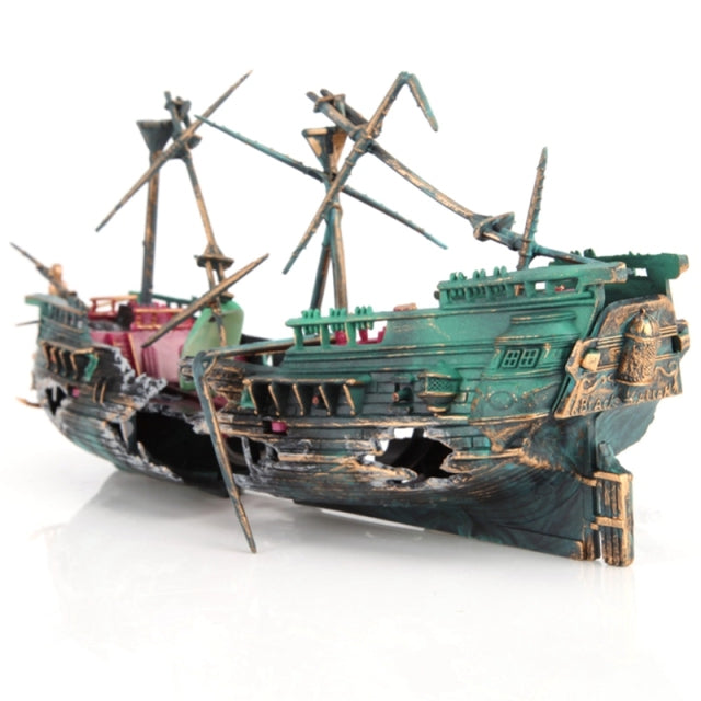 Large Shipwreck Aquarium Decoration | Luvikno