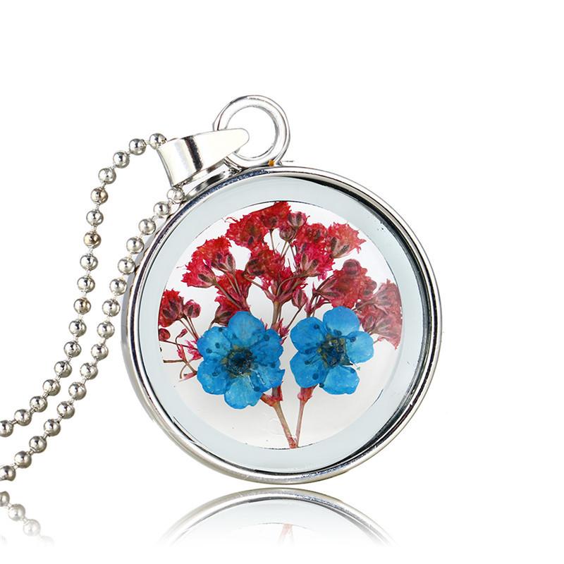 Trykkede Blomst Smykker | Luvikno