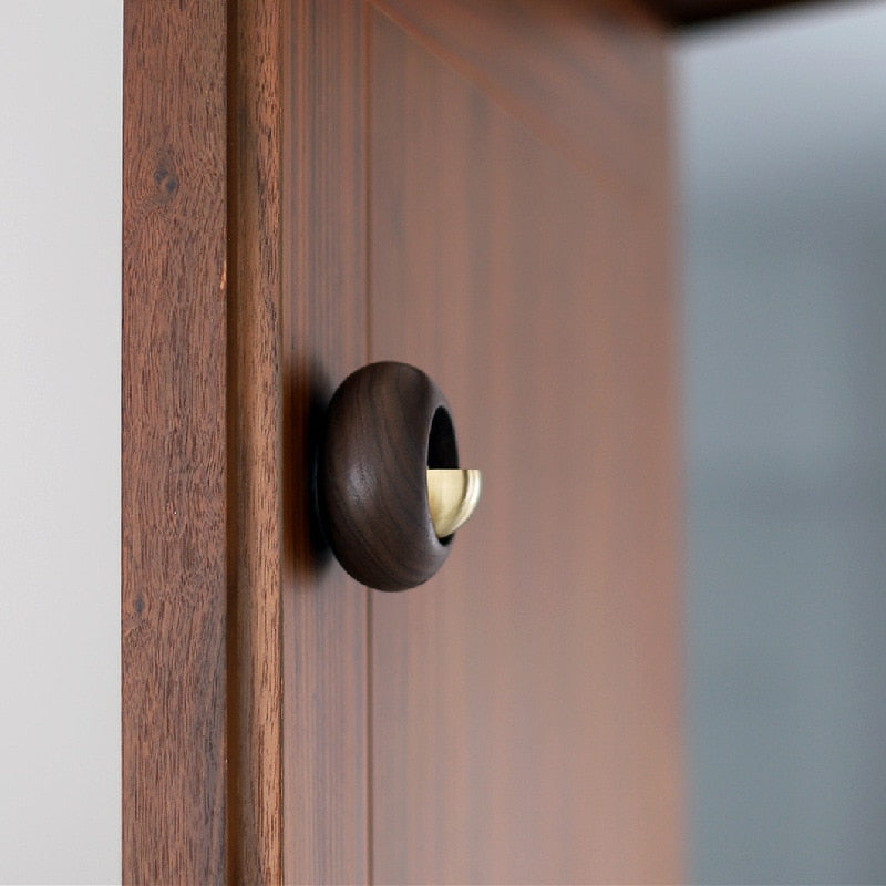Solid Wood Cute Hanging Door Bell | Luvikno