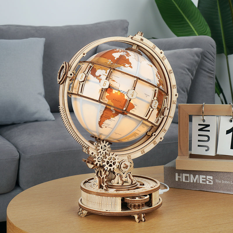 3D Puslespill Luminous Globe | Luvikno