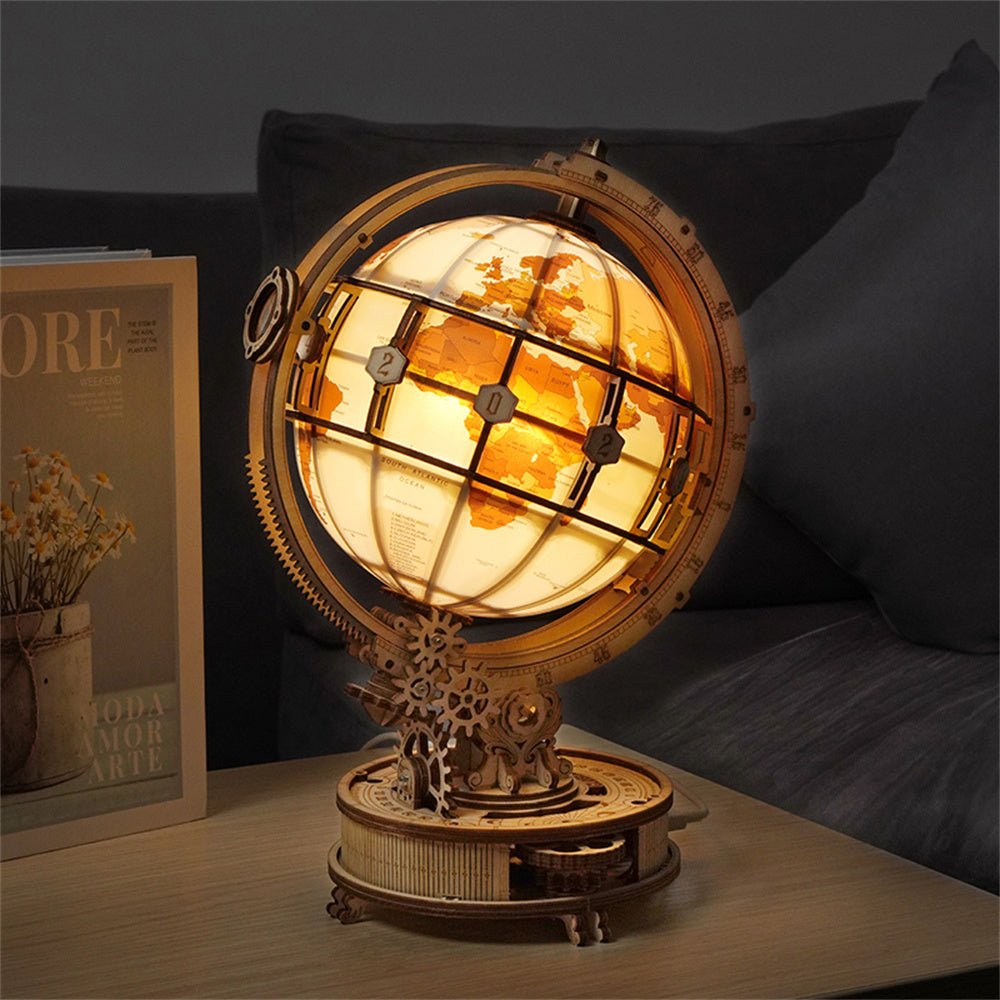 3D Puslespill Luminous Globe | Luvikno