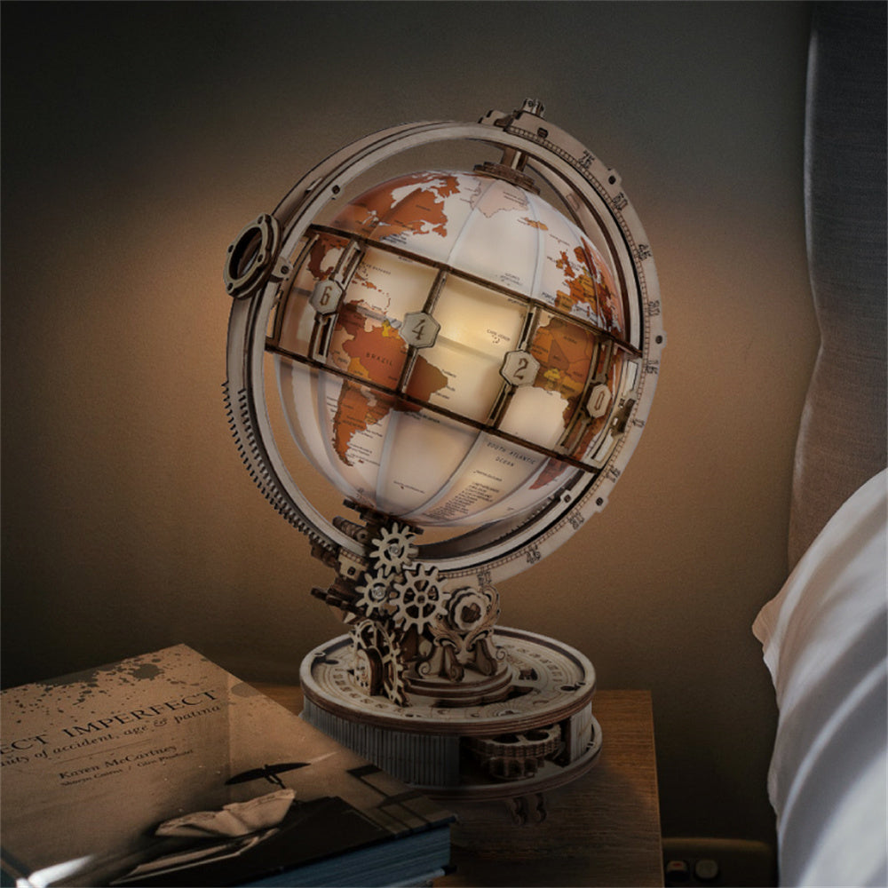 3D Puslespill Luminous Globe | Luvikno