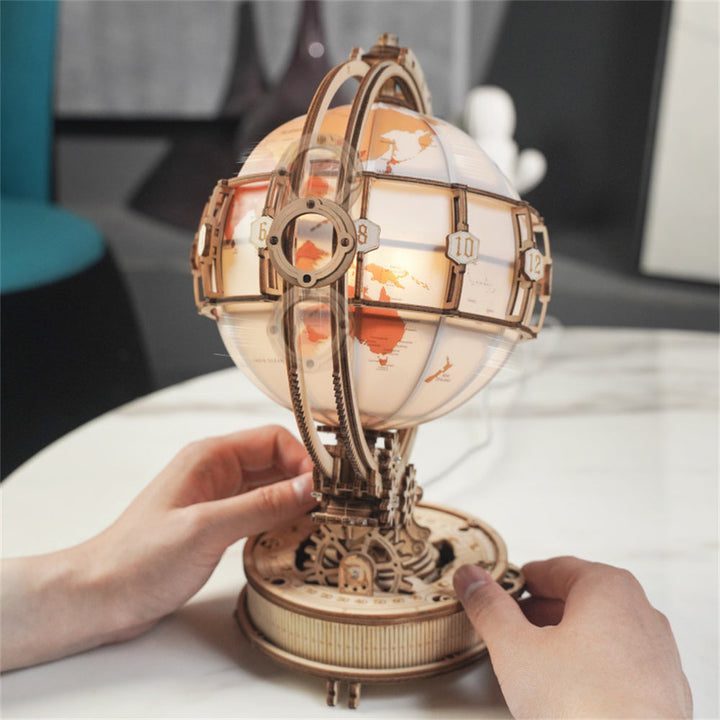 3D Puslespill Luminous Globe | Luvikno