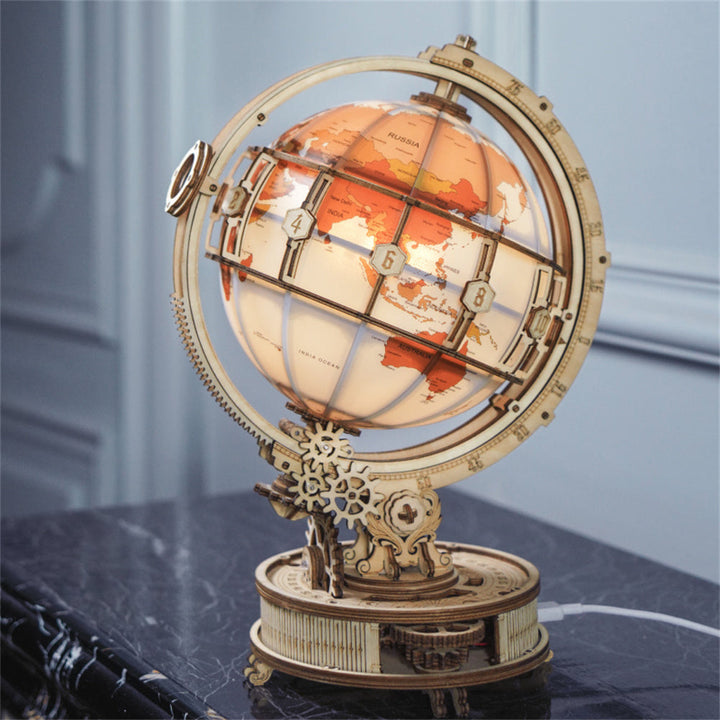 3D Puslespill Luminous Globe | Luvikno