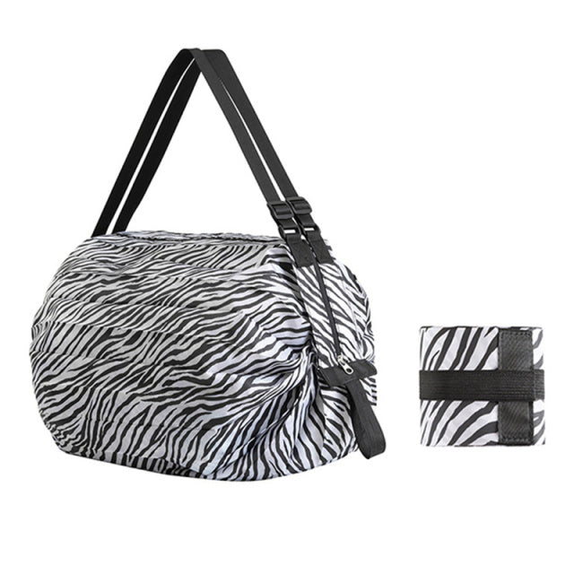 Stor kapasitet lerret sammenleggbar handlebag | Luvikno