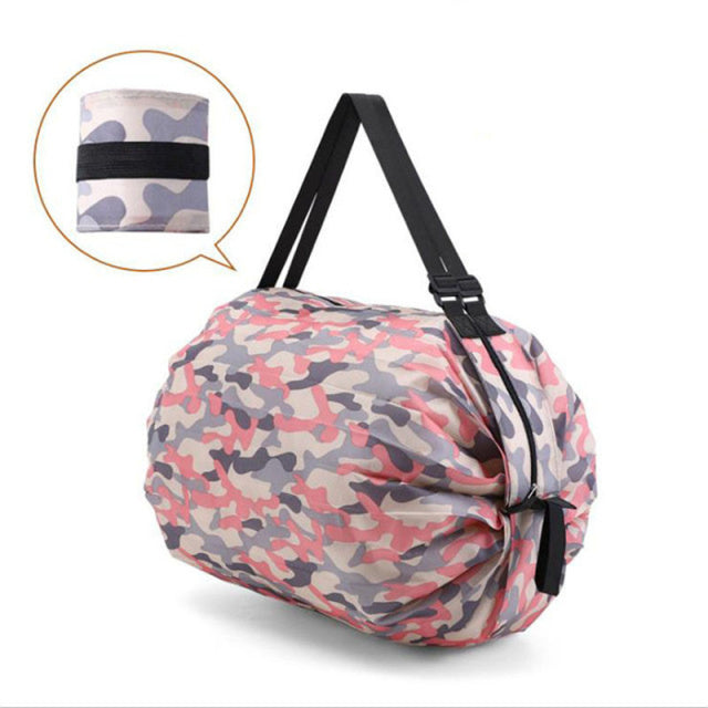 Stor kapasitet lerret sammenleggbar handlebag | Luvikno