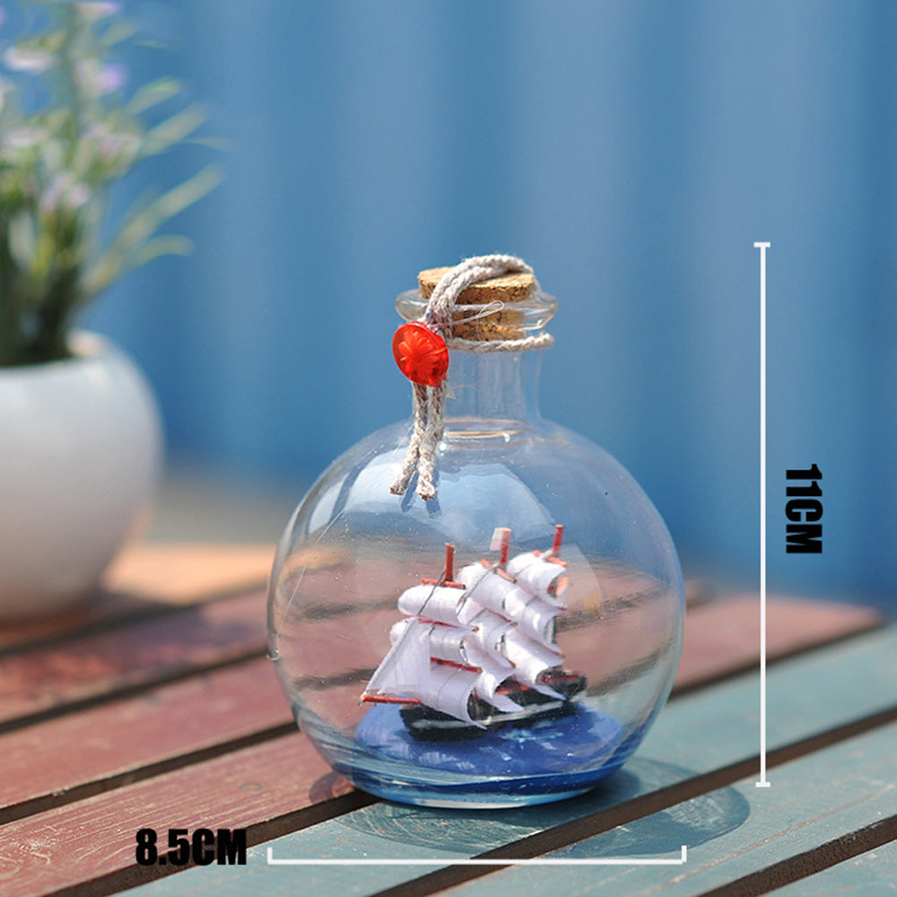 Kreativ Glass Bottle Ship | Luvikno