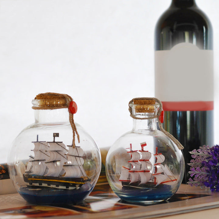Kreativ Glass Bottle Ship | Luvikno