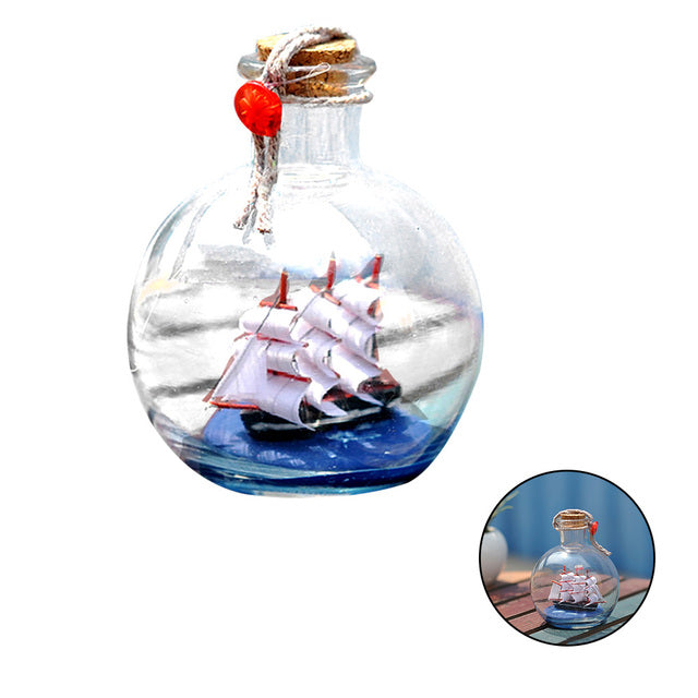 Kreativ Glass Bottle Ship | Luvikno