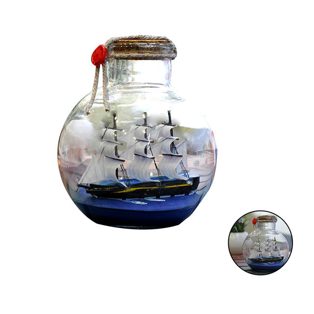 Kreativ Glass Bottle Ship | Luvikno