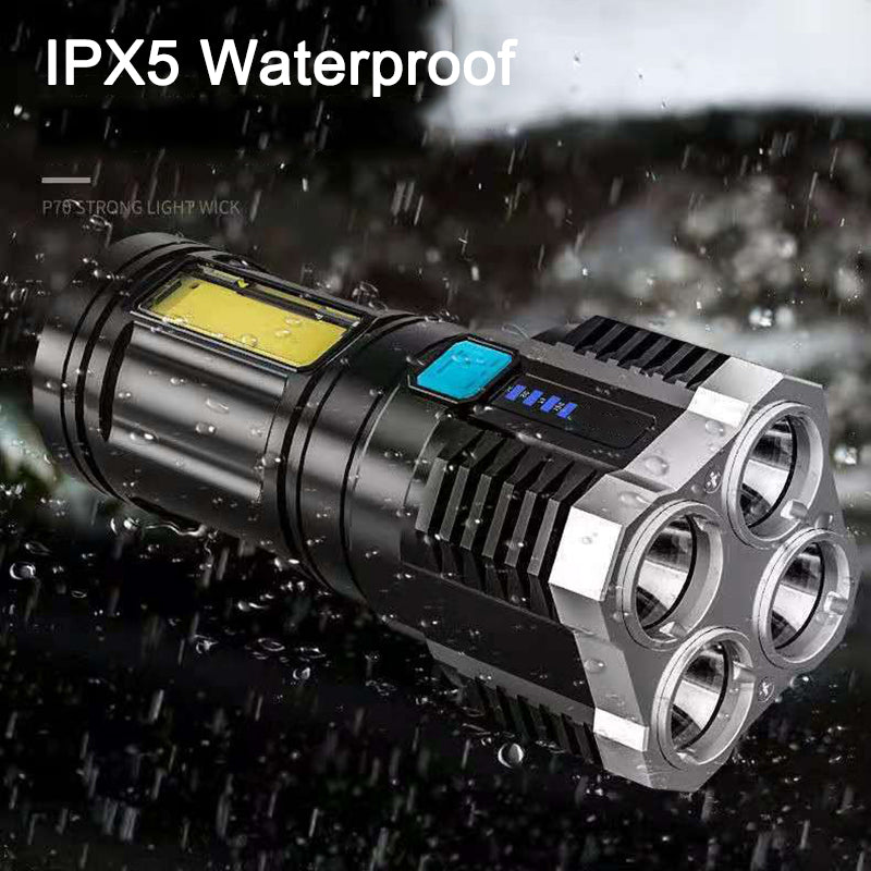 Ultra Bright Rechargeable LED Lommelykt | Luvikno