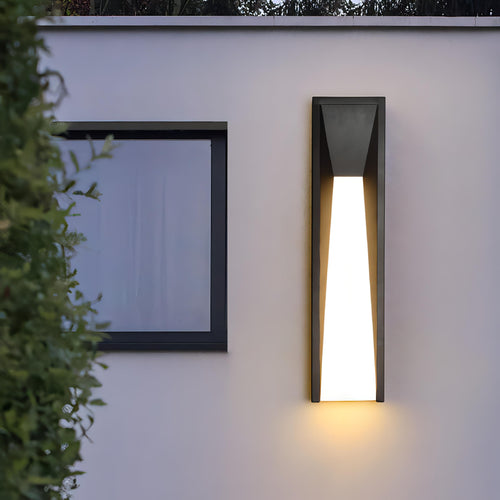 Parv - Rustfritt stål IP65 Moderne Vegglampe Fixture | Luvikno