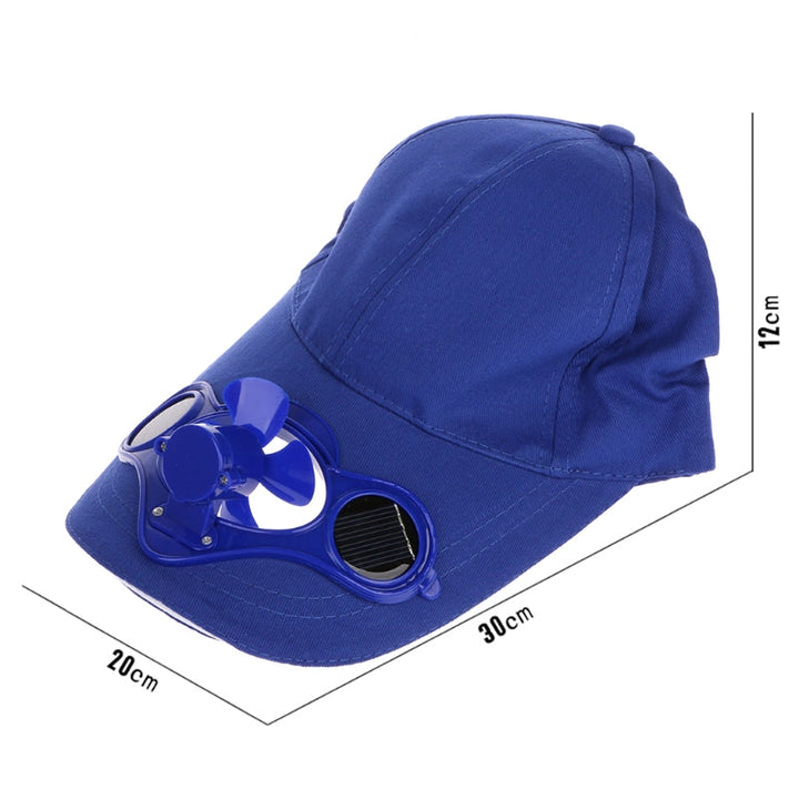 Solar Fan Sommer Utendørs Baseball Caps | Luvikno
