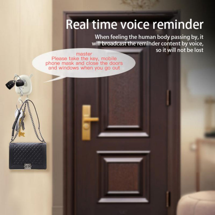 Cartoon Elf Sensor Voice Reminder Key Hook | Luvikno