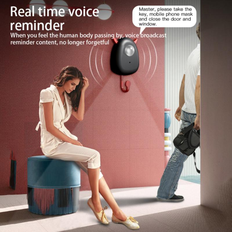 Cartoon Elf Sensor Voice Reminder Key Hook | Luvikno
