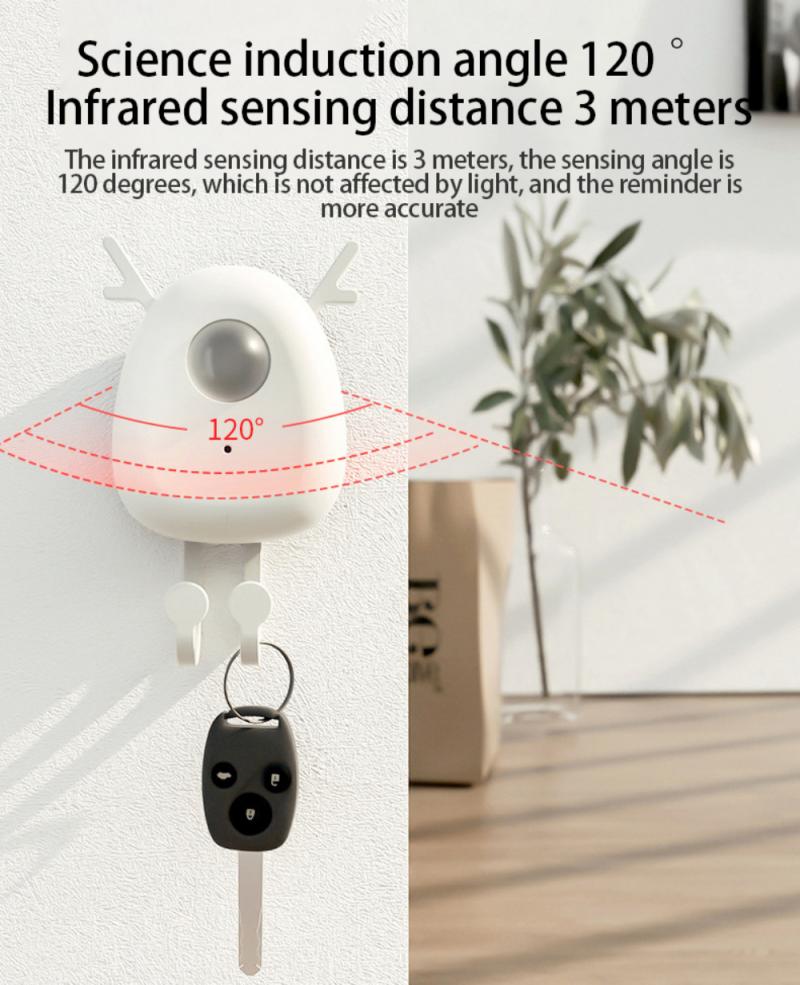 Cartoon Elf Sensor Voice Reminder Key Hook | Luvikno