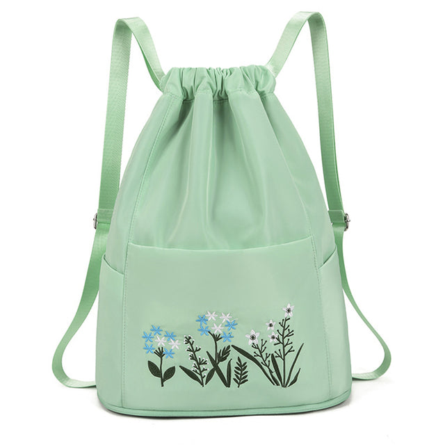 Flower Vanntett Sammenleggbar Stor Reise Rygsekk | Luvikno