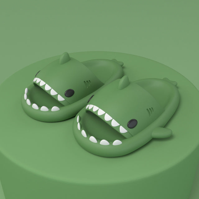 Cloudy Shark Slides | Luvikno