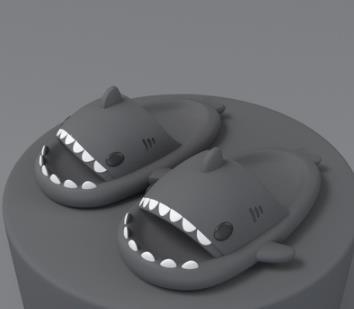 Cloudy Shark Slides | Luvikno