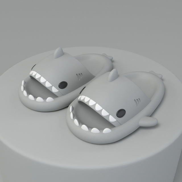 Cloudy Shark Slides | Luvikno