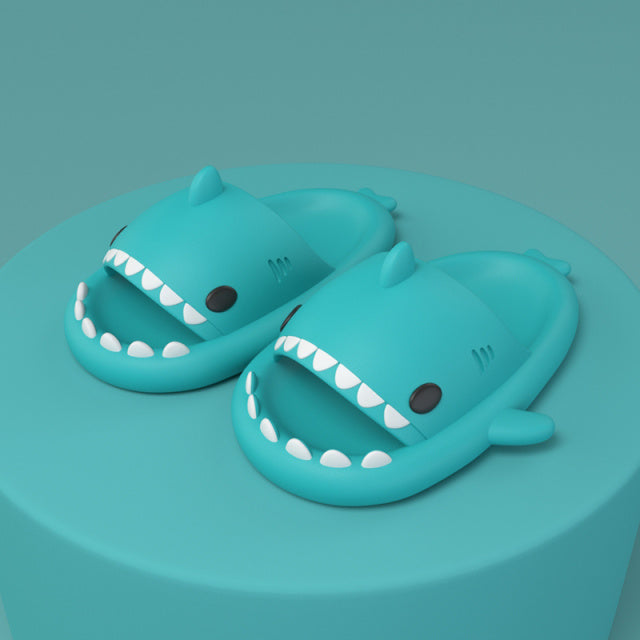 Cloudy Shark Slides | Luvikno