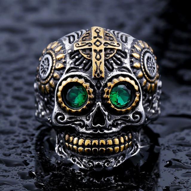 Sugar Skull Ring | Luvikno