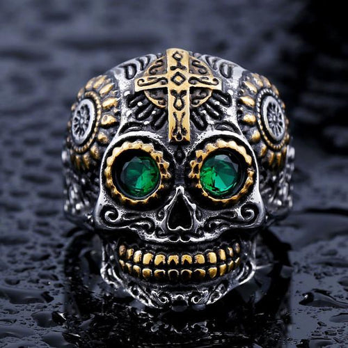 Sugar Skull Ring | Luvikno