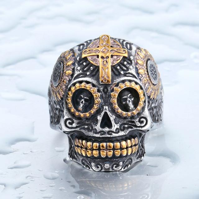 Sugar Skull Ring | Luvikno