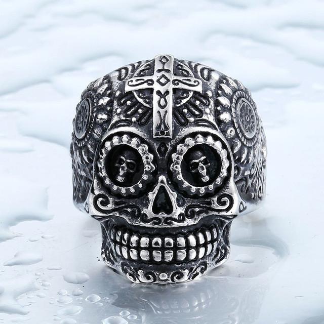 Sugar Skull Ring | Luvikno