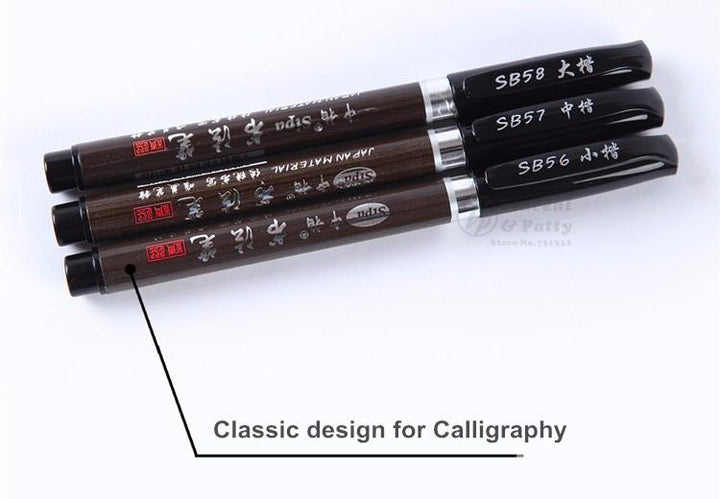 Kalligrafi Pensel Pens - 3 Stykker | Luvikno