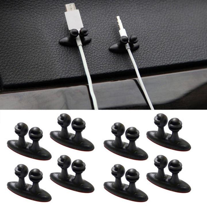 Bilkabelholder Klips (8 stk) | Luvikno
