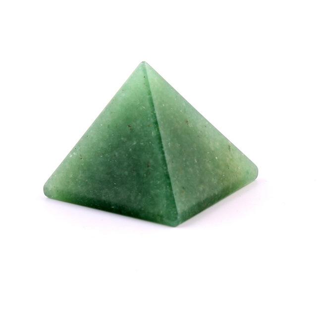 Pyramid Chakra Healing Reiki Crystal | Luvikno