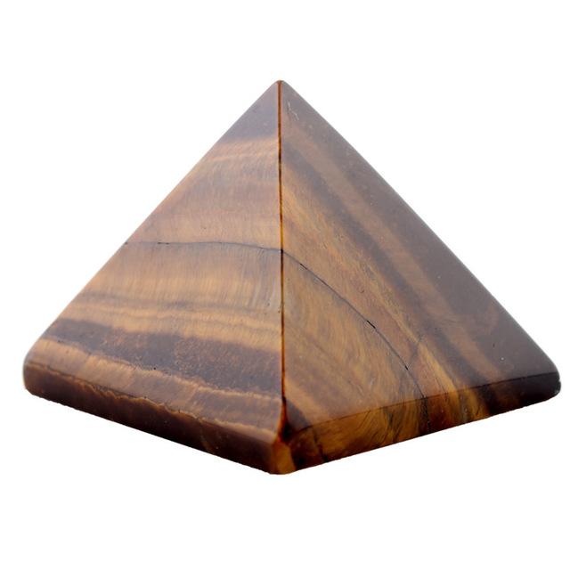 Pyramid Chakra Healing Reiki Crystal | Luvikno