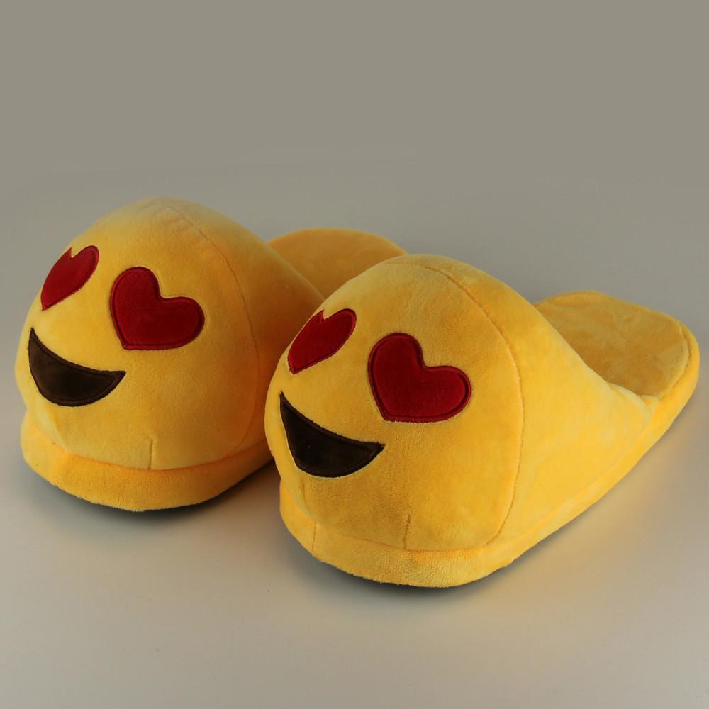 Utrolig søte emoji tøfler | Luvikno