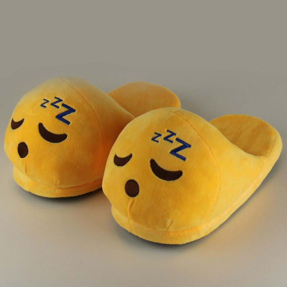 Utrolig søte emoji tøfler | Luvikno