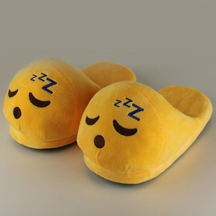 Utrolig søte emoji tøfler | Luvikno