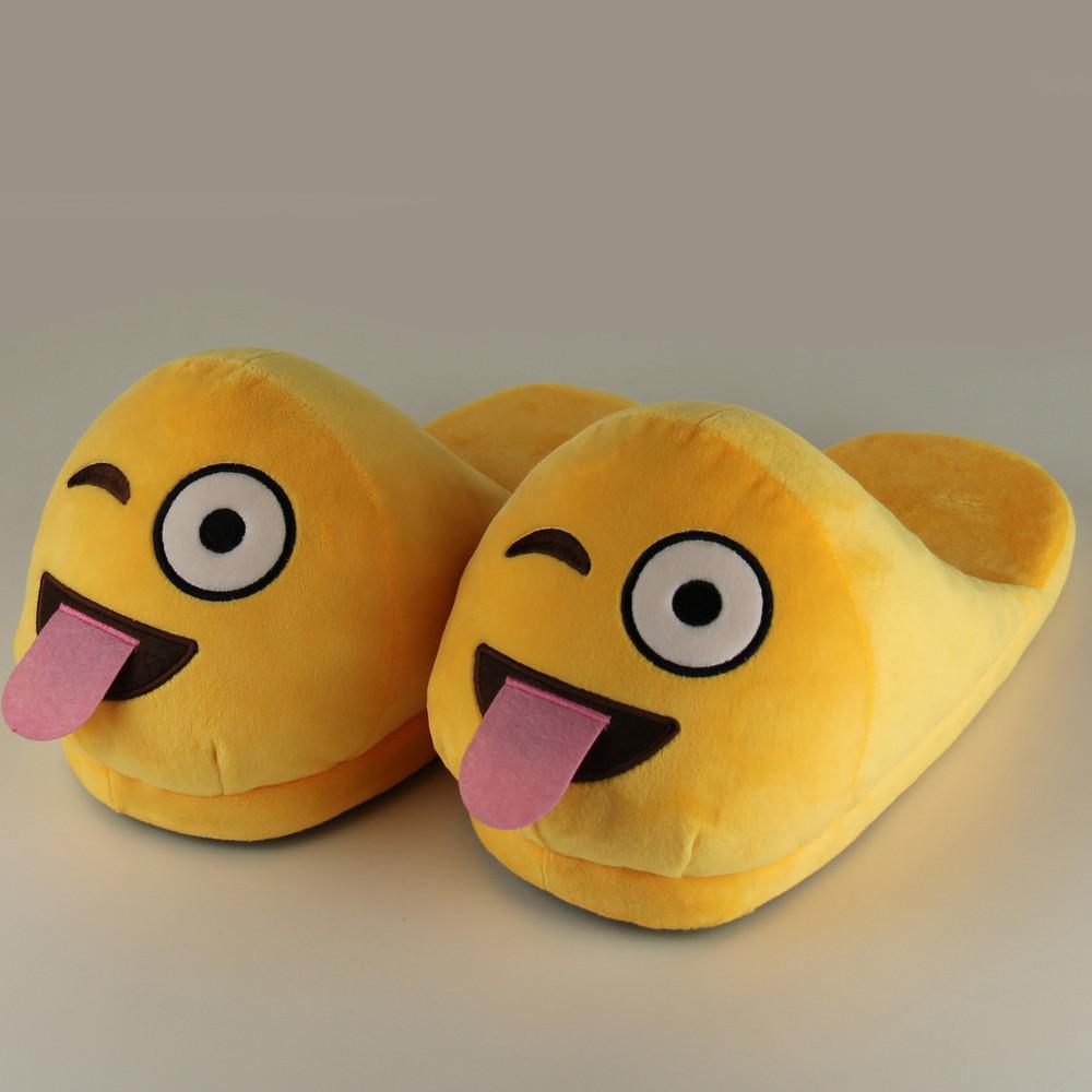 Utrolig søte emoji tøfler | Luvikno