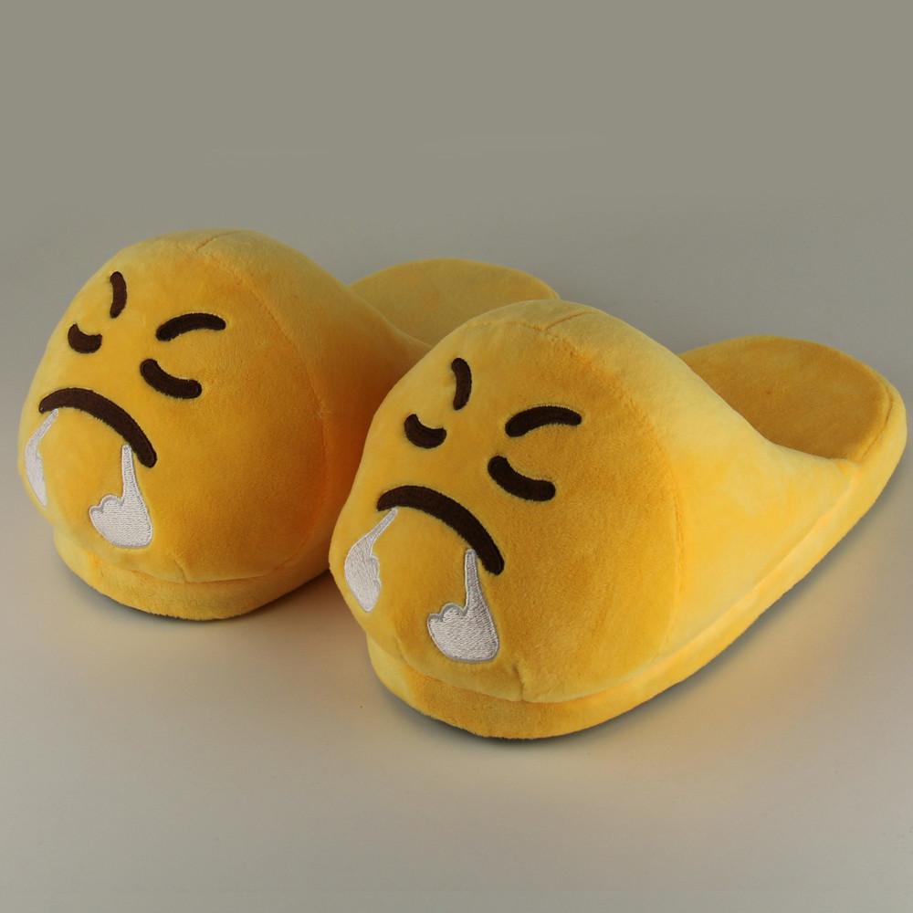 Utrolig søte emoji tøfler | Luvikno
