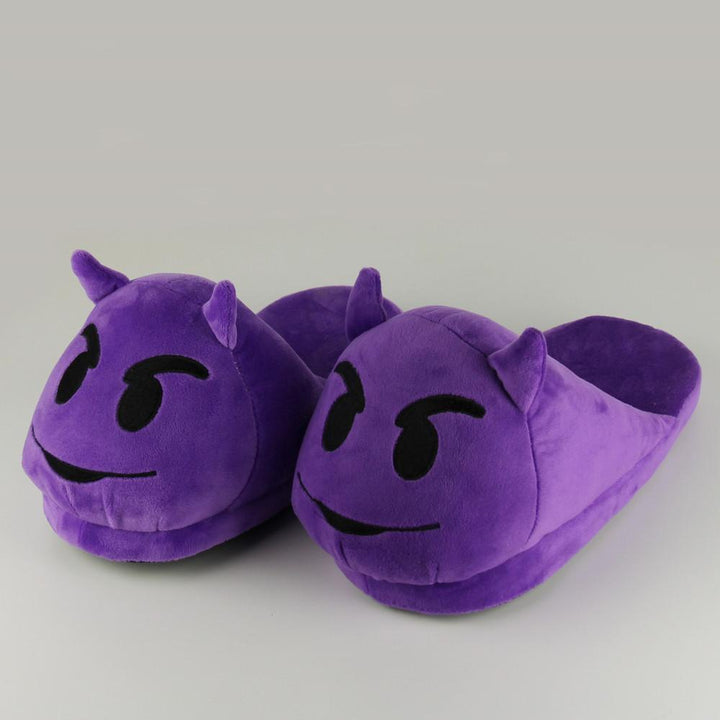 Utrolig søte emoji tøfler | Luvikno