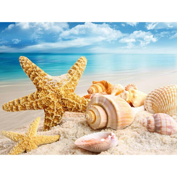 Seashells By The Shore - GemPaint Kit | Luvikno