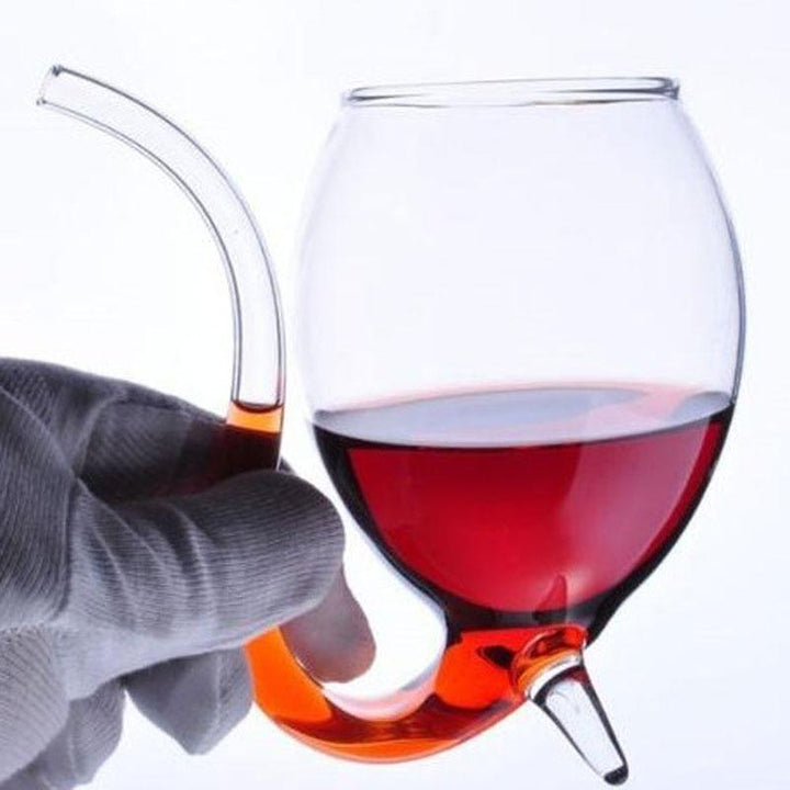 Vine - Vin Glass med sugerør | Luvikno