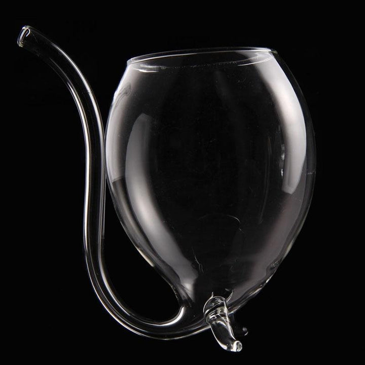 Vine - Vin Glass med sugerør | Luvikno
