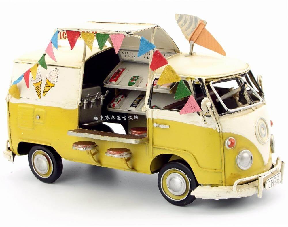 Gammel vintage jern buss hjem håndverk | Luvikno
