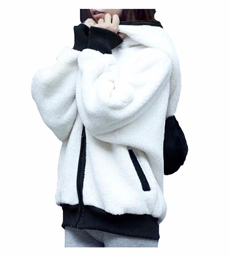 Fluffy Panda Hettegenser | Luvikno