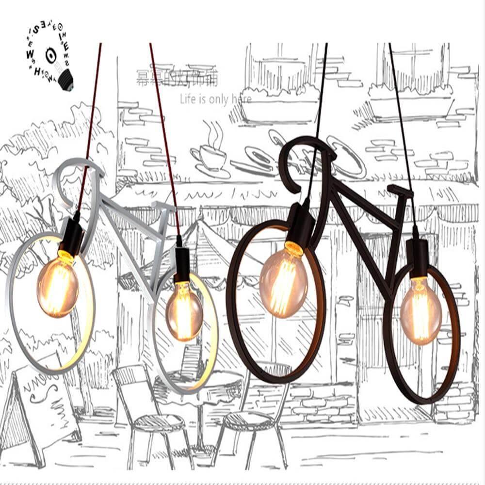 Moderne Sykkel Nordisk Stil Dropplampe Kransekake | Luvikno