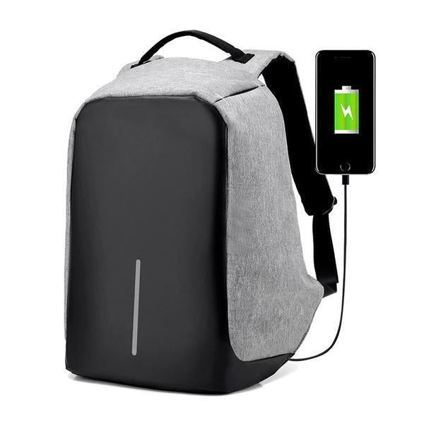The Diamond Anti Theft Backpack med USB-lader | Luvikno