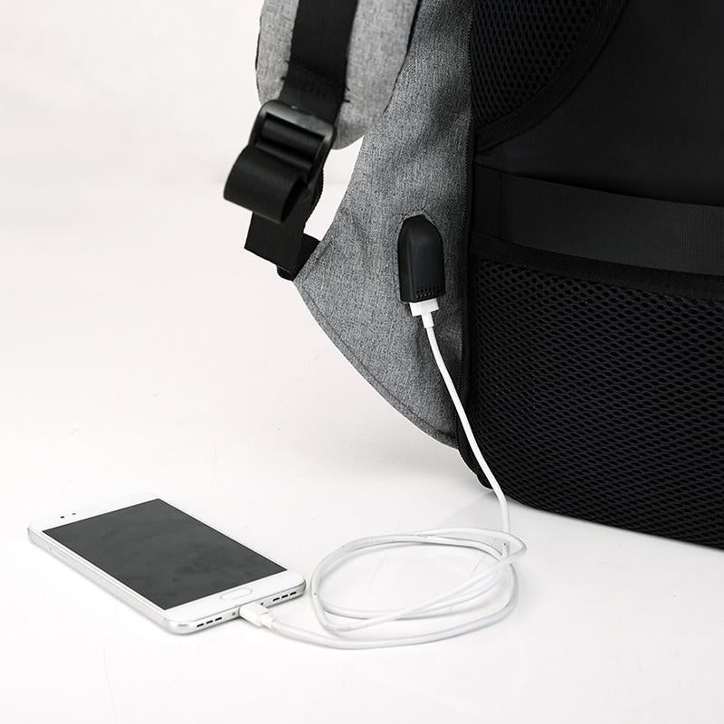 The Diamond Anti Theft Backpack med USB-lader | Luvikno