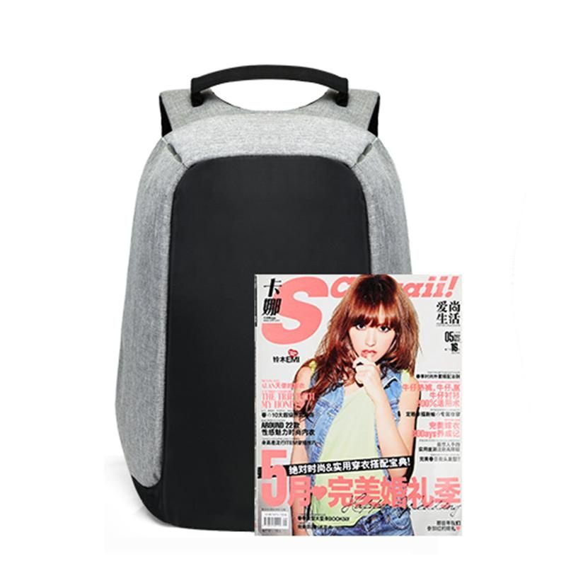 The Diamond Anti Theft Backpack med USB-lader | Luvikno