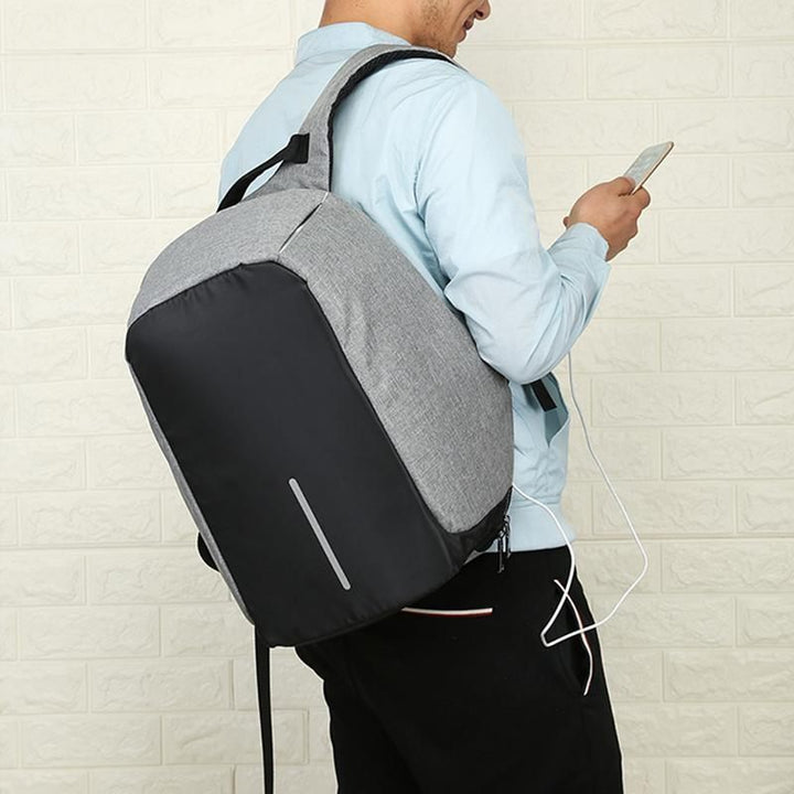 The Diamond Anti Theft Backpack med USB-lader | Luvikno